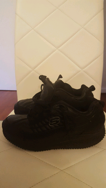skechers shape ups mens green